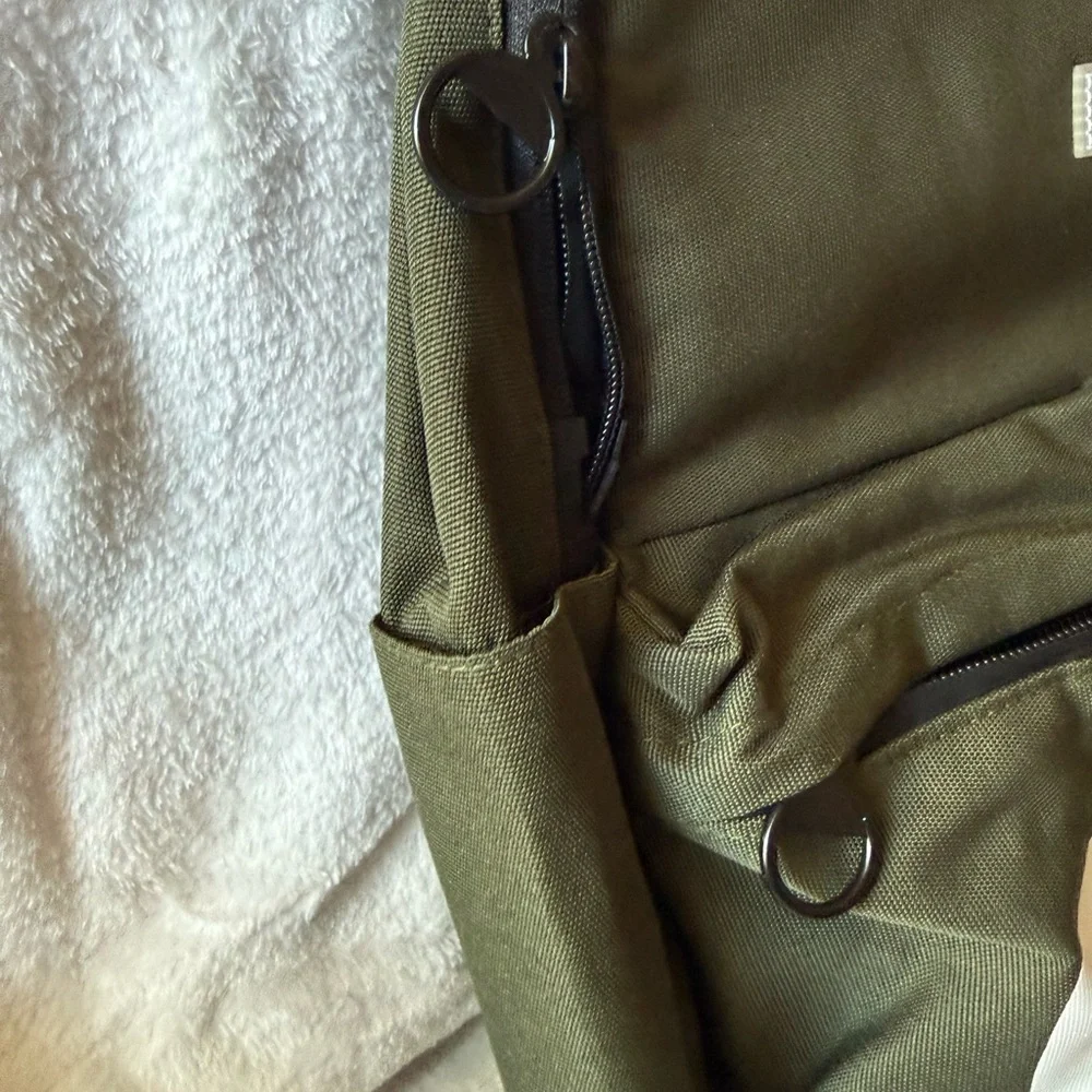 New Olive Green Cookies Smell Proof Backpack - Picture 6 of 10